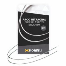 Arco Intraoral Rhodium Superelástico Grande - NiTi Ret. 0.48 X 0.63mm (.019 X .025")