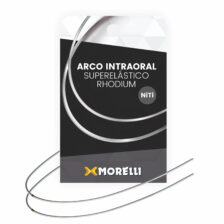 Arco Intraoral Rhodium Superelástico Médio - NiTi Ret. 0.43 X 0.63mm (.017 X .025")